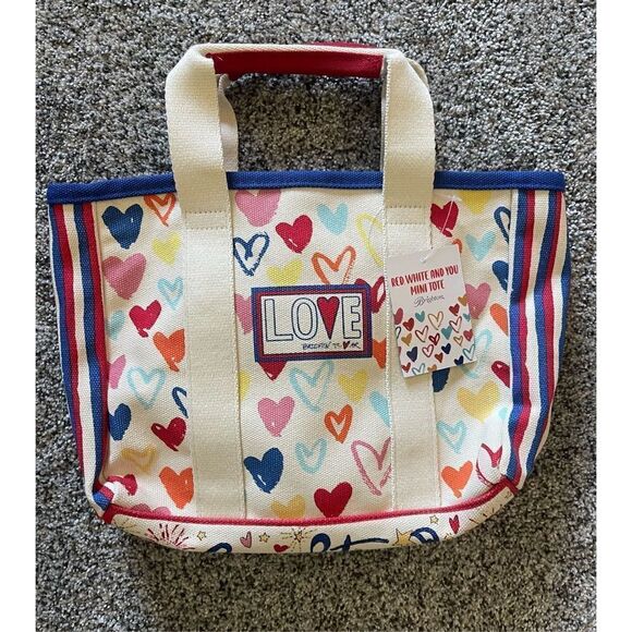 ❤️Brighton Red White & You Mini Tote - Picture 1 of 10